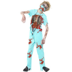 D√©guisement docteur zombie enfant Halloween  