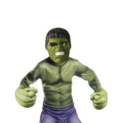 Kit masque et gants g√©ants Hulk enfant  