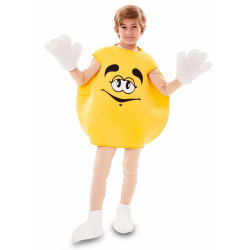D√©guisement de bonbon jaune enfant  