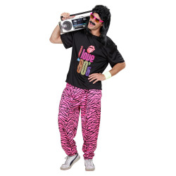 D√©guisement jogging I love 80's homme  