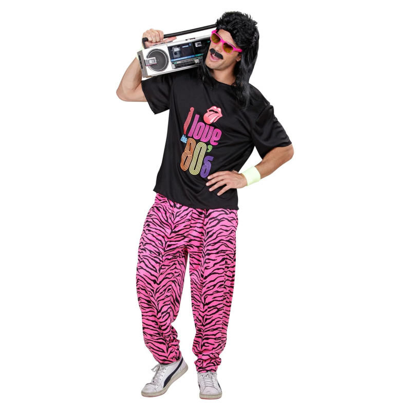 D√©guisement jogging I love 80's homme  