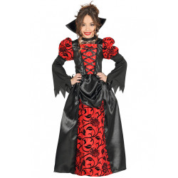 D√©guisement noble comtesse vampire fille Halloween  