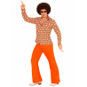 Chemise groovy r√©tro ann√©es 70 homme  