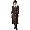 D√©guisement classique Mercredi Addams enfant  