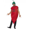 D√©guisement piment rouge adulte  