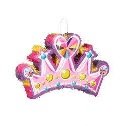 Pi√±ata diad√®me de princesse 61 x 41 cm  