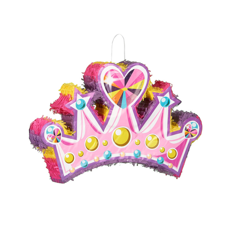 Pi√±ata diad√®me de princesse 61 x 41 cm  