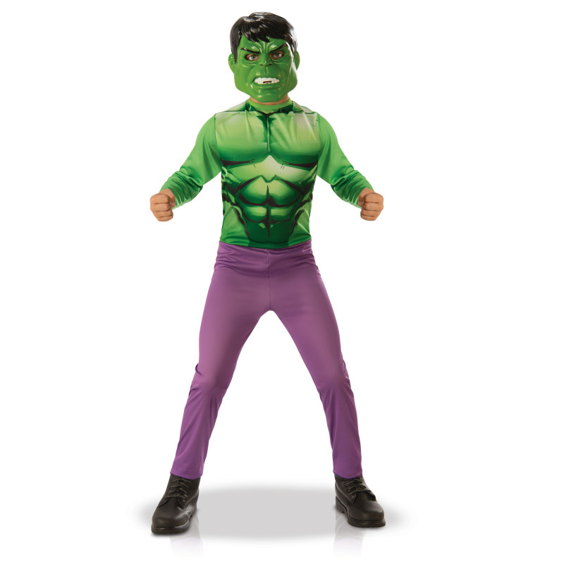 D√©guisement classique Hulk gar√ßon  