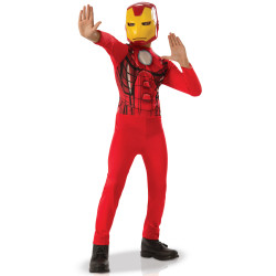 D√©guisement classique Iron Man gar√ßon  