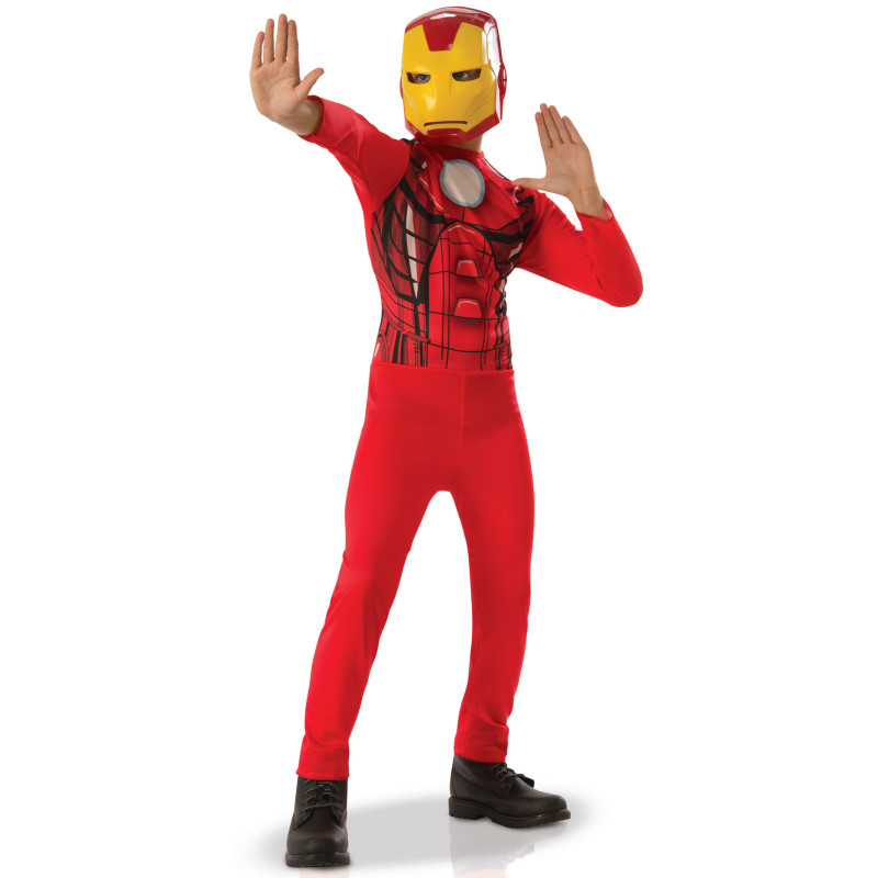 D√©guisement classique Iron Man gar√ßon  