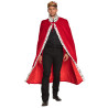 Cape roi rouge 130 cm adulte  
