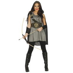 D√©guisement archer gris femme  
