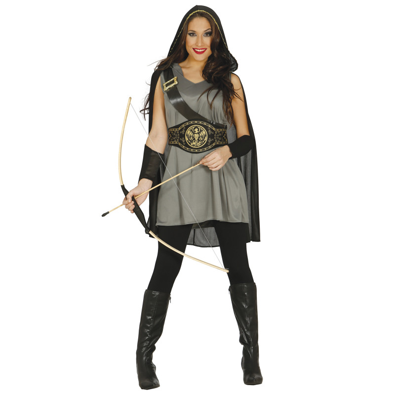 D√©guisement archer gris femme  