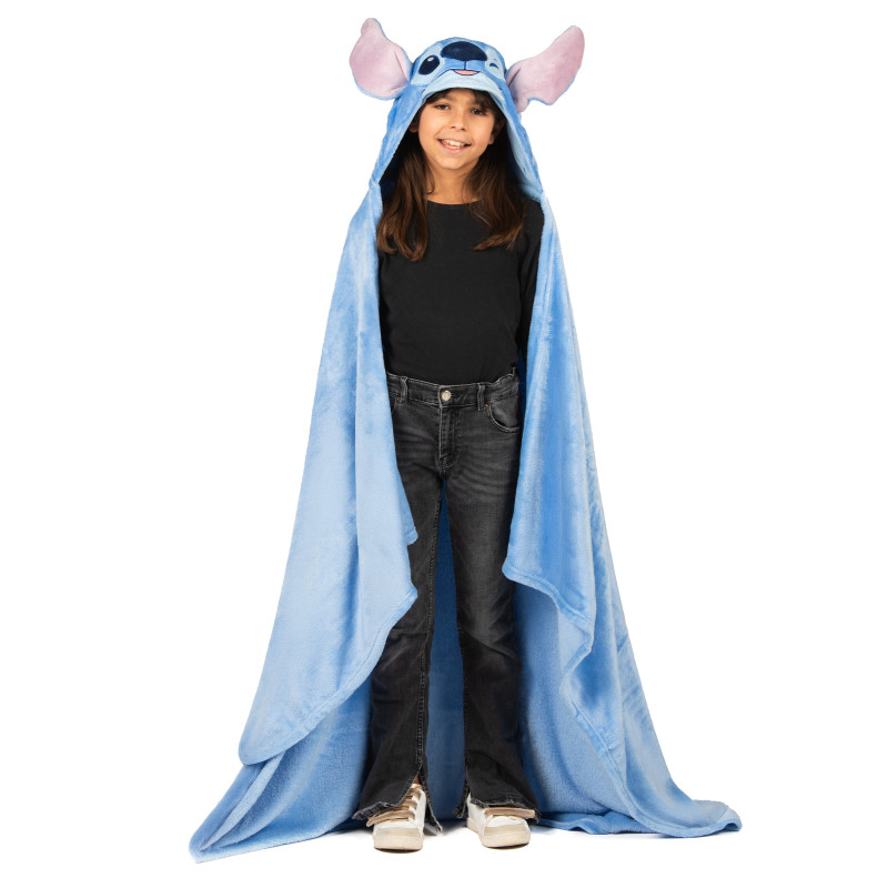 D√©guisement Stitch Plaid Polaire √† Capuche Enfant Lilo & Stitch  