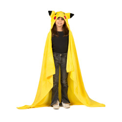 D√©guisement Pikachu Plaid Polaire √† Capuche Enfant Pok√©mon  