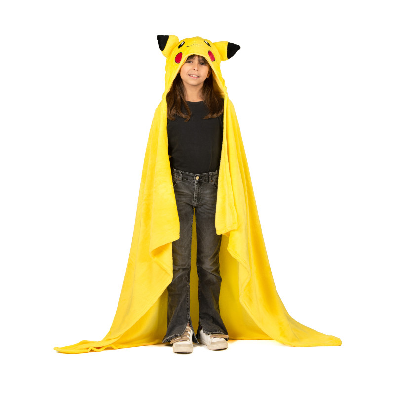 D√©guisement Pikachu Plaid Polaire √† Capuche Enfant Pok√©mon  