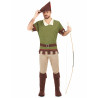 D√©guisement Homme des Bois marron et vert  