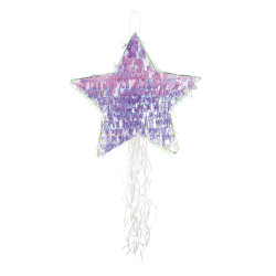 Pi√±ata Etoile iris√©e 45 cm  