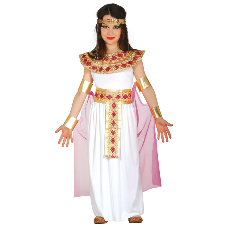 D√©guisement √©gyptienne rose et or fille  