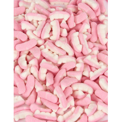 Bo√Æte bonbons dents vampire Haribo 1 kg Halloween  