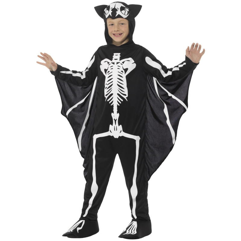 D√©guisement squelette chauve-souris enfant Halloween  