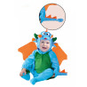 D√©guisement dragon bleu b√©b√©  