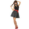 D√©guisement robe ann√©es 50 noire  