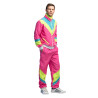D√©guisement Jogging R√©tro Rose Fluo Homme  