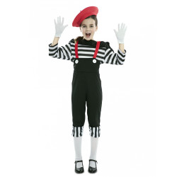 D√©guisement mime pantalon fille  