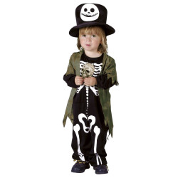 D√©guisement squelette de la nuit enfant Halloween  