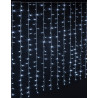 Rideau lumineux int√©rieur ext√©rieur blanc froid 100 x 200 cm  