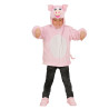 Veste √† capuche cochon enfant  
