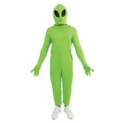 D√©guisement Alien Vert Adulte  