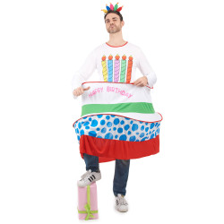 D√©guisement g√¢teau d'anniversaire homme  