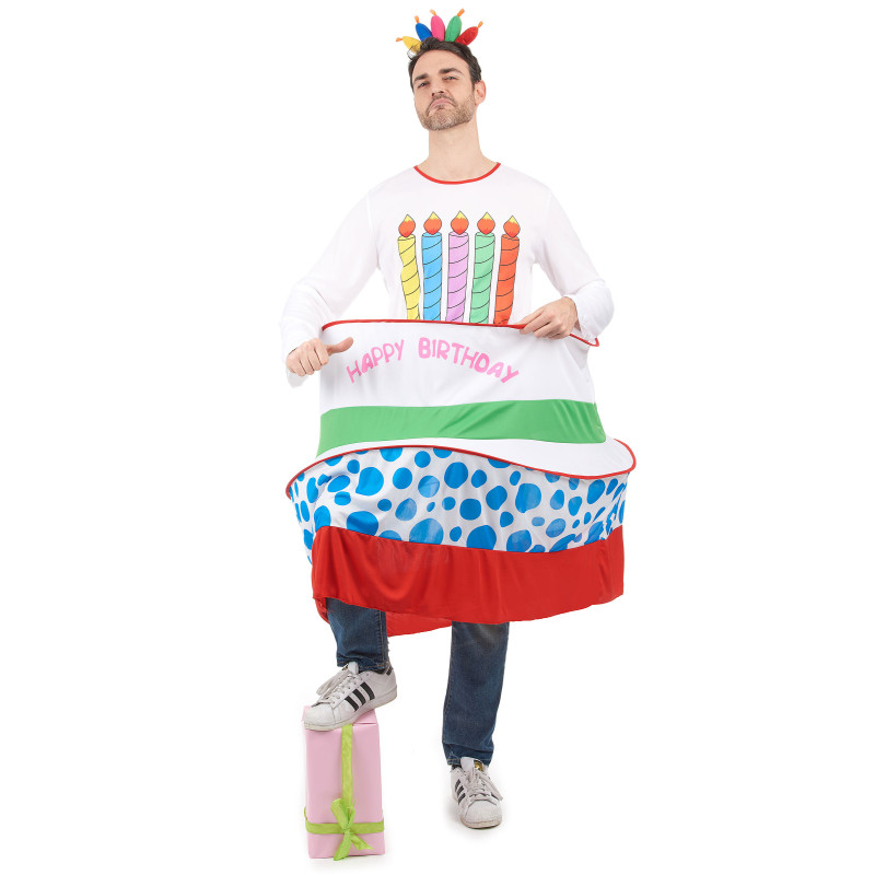 D√©guisement g√¢teau d'anniversaire homme  