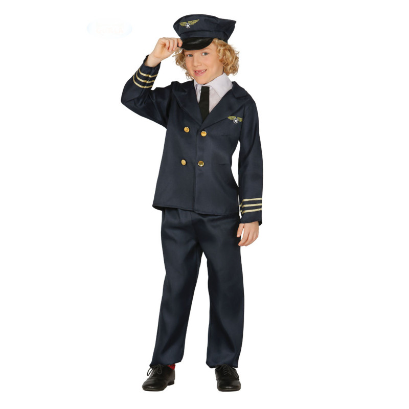 D√©guisement pilote d'avion gar√ßon  