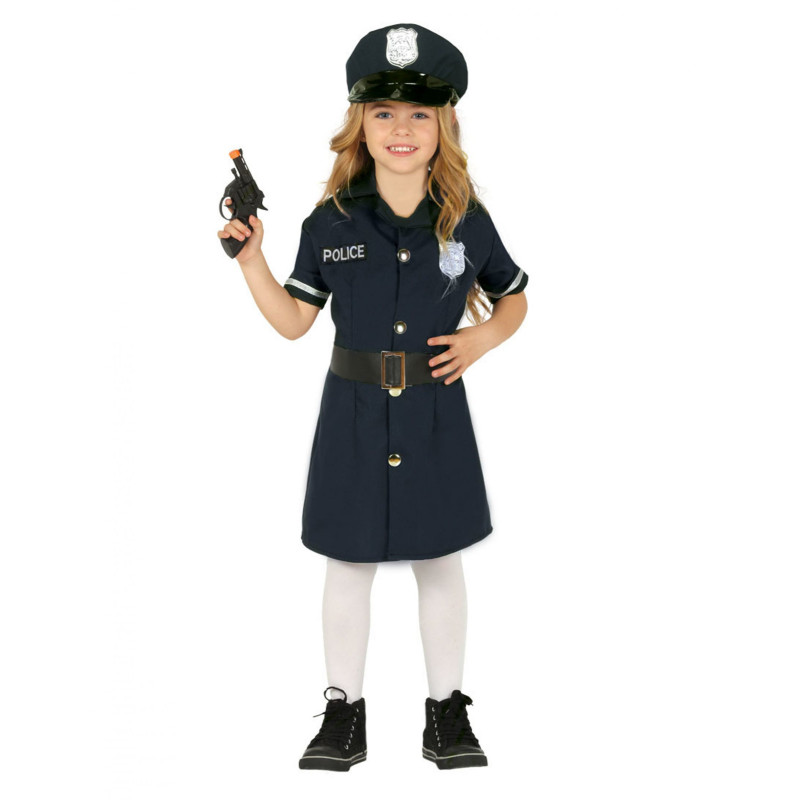 D√©guisement robe polici√®re fille  