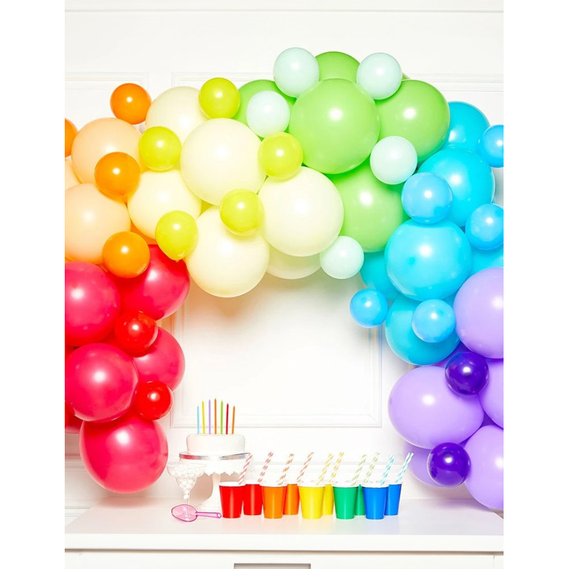 Kit arche de 85 ballons multicolore  