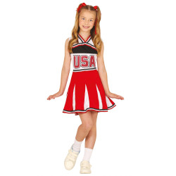 D√©guisement pompom girl USA fille  