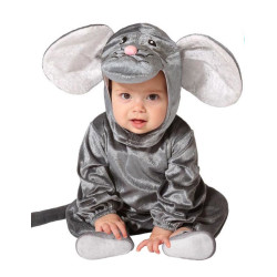 D√©guisement petite souris grise b√©b√©  