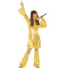 D√©guisement disco gold fille  