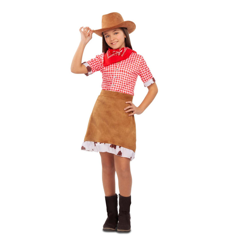 D√©guisement cowgirl de l'Ouest fille  