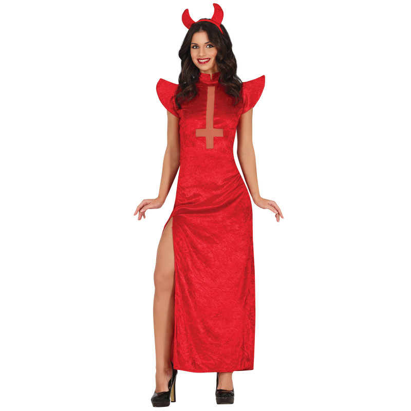 D√©guisement d√©mon rouge sexy femme  