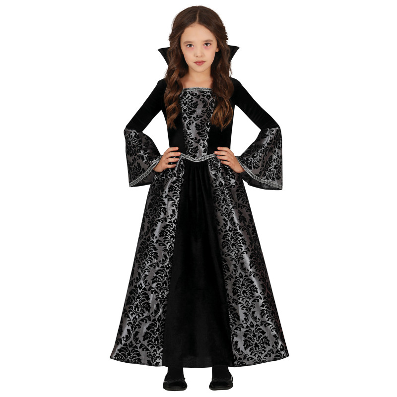 D√©guisement Vampire argent fille  