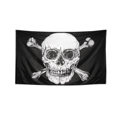 Drapeau Pirate Jolly Roger 200 x 300 cm  