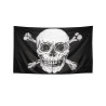 Drapeau Pirate Jolly Roger 200 x 300 cm  