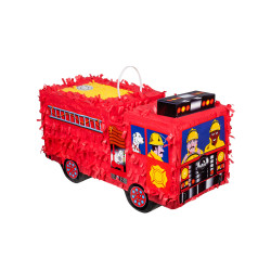 Pi√±ata camion de pompier 43 x 24 cm  