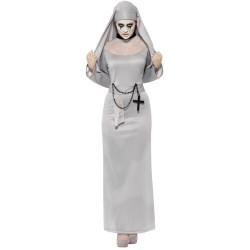 D√©guisement fant√¥me religieuse femme Halloween  