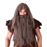 Perruque barbare viking homme  