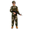 D√©guisement militaire vert gar√ßon  